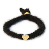 Conjunto de pulsera leopardo negro